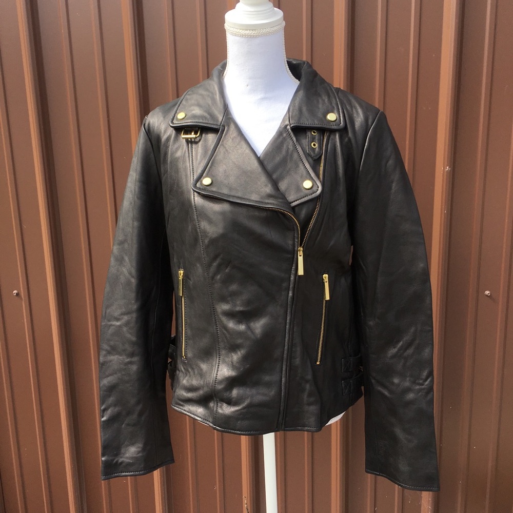Victoria’s Secret leather jacket